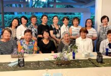 日系女性企業家協会25周年を迎えて JWBA懇親会、2022年7月。写真提供:日系女性企業家協会(JWBA)