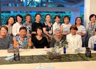 日系女性企業家協会25周年を迎えて JWBA懇親会、2022年7月。写真提供:日系女性企業家協会(JWBA)