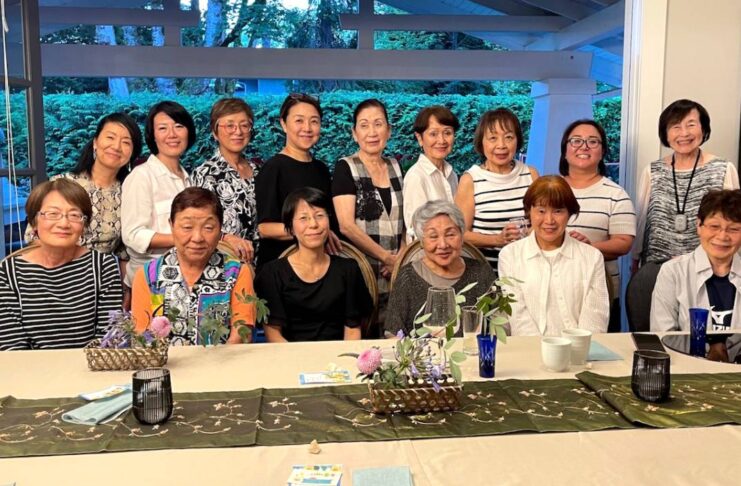 日系女性企業家協会25周年を迎えて JWBA懇親会、2022年7月。写真提供:日系女性企業家協会(JWBA)