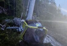 スコーミッシュのゴンドラ切断事件、容疑者の赤外線映像など公開 Photo from Squamish RCMP