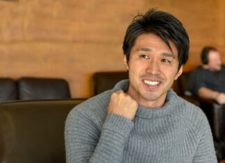 元バンクーバー・ホワイトキャップスFW工藤壮人さん死去、J3宮崎が発表 キャンプイン前に入団会見に臨んだ工藤選手。2016年1月22日、UBCキャップス施設近くで。Photo by Koichi Saito