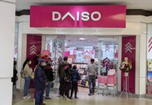 ダイソーカナダ、メトロタウン店オープン バーナビー市メトロタウンに2022年10月22日オープンしたダイソーカナダ2号店。2022年10月23日。Photo by The Vancouver Shinpo online