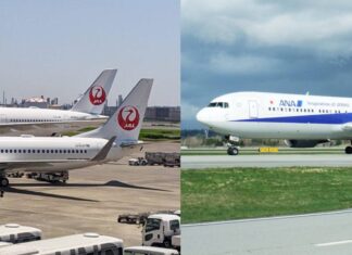 JAL、ANA、12月から北米路線燃油サーチャージ値下げへ 日本航空(左)、全日空。Photo by The Vancouver Shinpo Online
