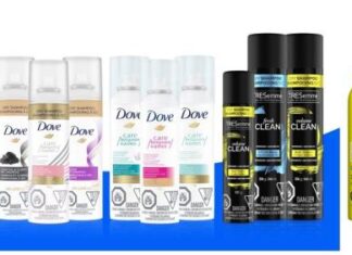 Dove、Tresemmeなどのヘアケア製品を大量リコール:カナダ保健省 Image from Health Canada website