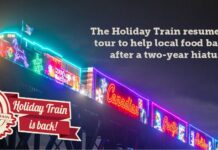 CPホリデートレインが3年ぶりにカナダを横断 Image from CP twitter