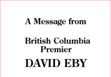 BC州デイビッド・イービー州首相より新年のごあいさつ/A Message from Premier David Eby