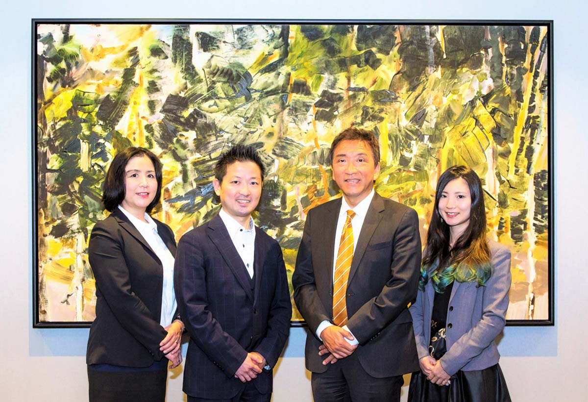 RBC Wealth Management Group日本語チーム。写真提供：斉藤光一