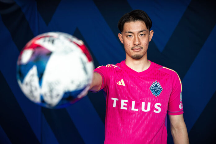 バンクーバー・ホワイトキャップスFCに入団したGK高丘陽平選手。Photo provided by Vancouver Whitecaps FC