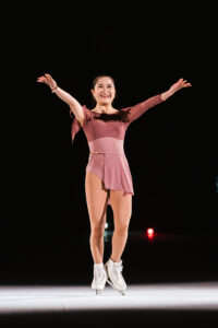 Stars on Ice Canadaに出演の宮原知子さん。2023年5月18日、Rogers Arena, Vancouver。 Photo credit: Timothy Nguyen, Photo provided by Stars on Ice Canada