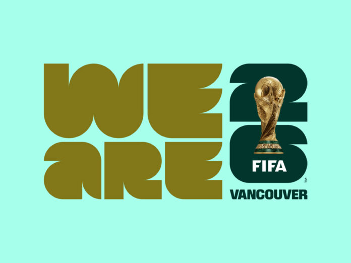 バンクーバー市「FIFAワールドカップ26™公式ホストシティブランド」。Provided by the City of Vancouver