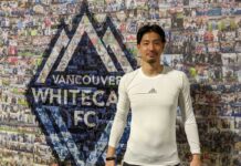 MLS日本人対決が実現、ホワイトキャップスは引き分けに GK高丘陽平選手、FCシンシナティとの試合終了後にロッカールームの前で。2023年6月10日、BCプレース。Photo by Japan Canada Today