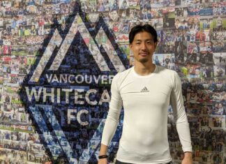 MLS日本人対決が実現、ホワイトキャップスは引き分けに GK高丘陽平選手、FCシンシナティとの試合終了後にロッカールームの前で。2023年6月10日、BCプレース。Photo by Japan Canada Today