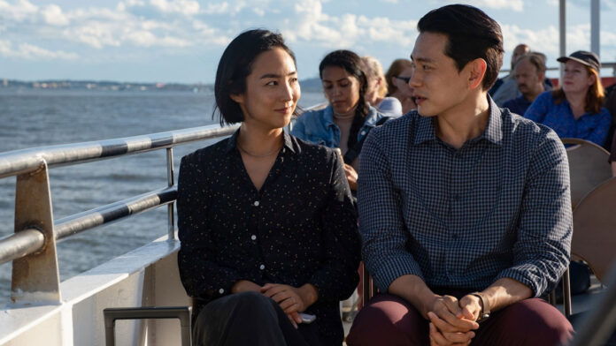 映画 "Past Lives"; Photo courtesy of Elevation Pictures