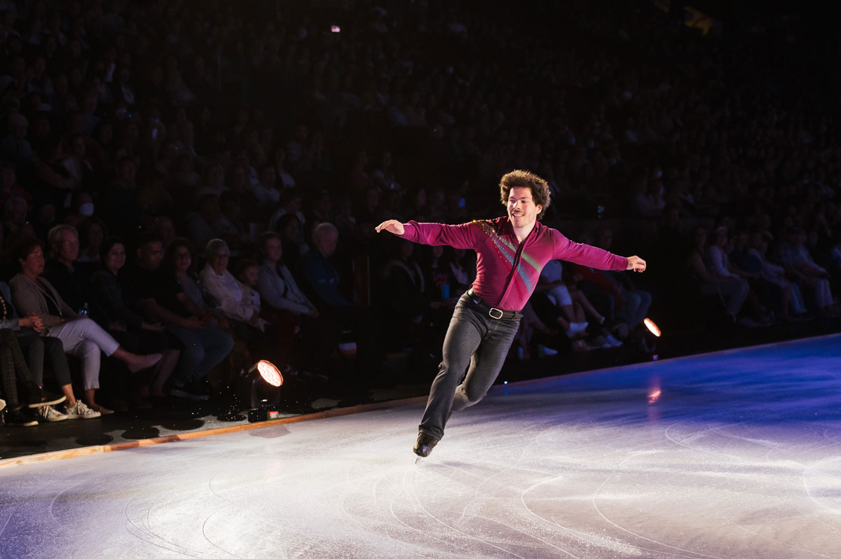 Stars on Ice Canadaに出演のキーガン・メッシングさん。2023年5月18日、Rogers Arena, Vancouver。 Photo credit: Timothy Nguyen, Photo provided by Stars on Ice Canada