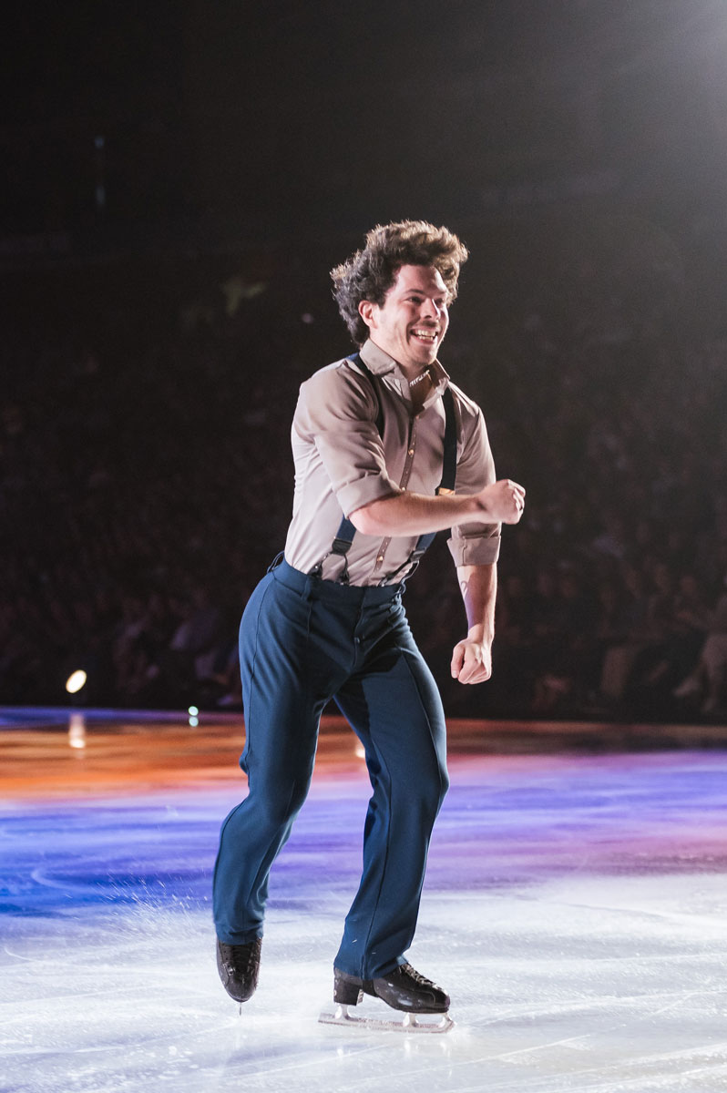 Stars on Ice Canadaのキーガン・メッシングさん。2023年5月18日、Rogers Arena, Vancouver。 Photo credit: Timothy Nguyen, Photo provided by Stars on Ice Canada