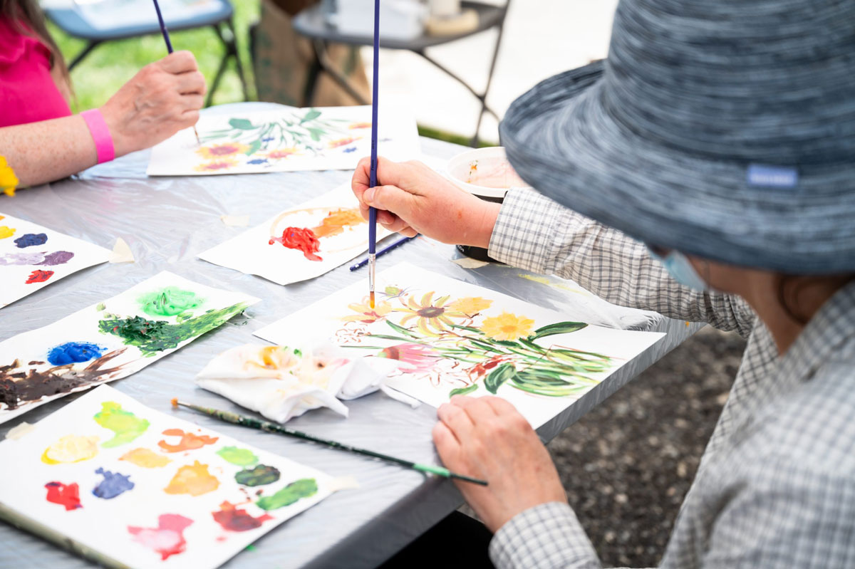 石井絵里さんのワークショップ。Eri Ishii Workshop. Photo by Wendy D/CREATE! Arts Festival