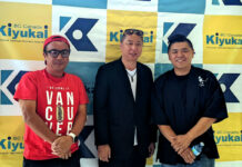 企友会BBQパーティ開催、35周年記念トークショーにバンクーバーを代表する起業家3人が参加 左から、田村さん、遠竹さん、菅さん。2023年7月22日、日系文化センター・博物館。Photo by Japan Canada Today