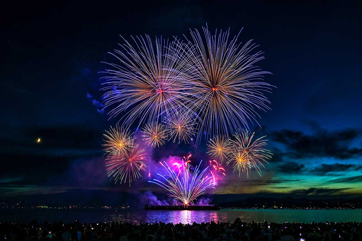 Australia in Honda Celebration of Light 2023; July 22, 2023, English Bay, Vancouver. Photo by Koichi Saito