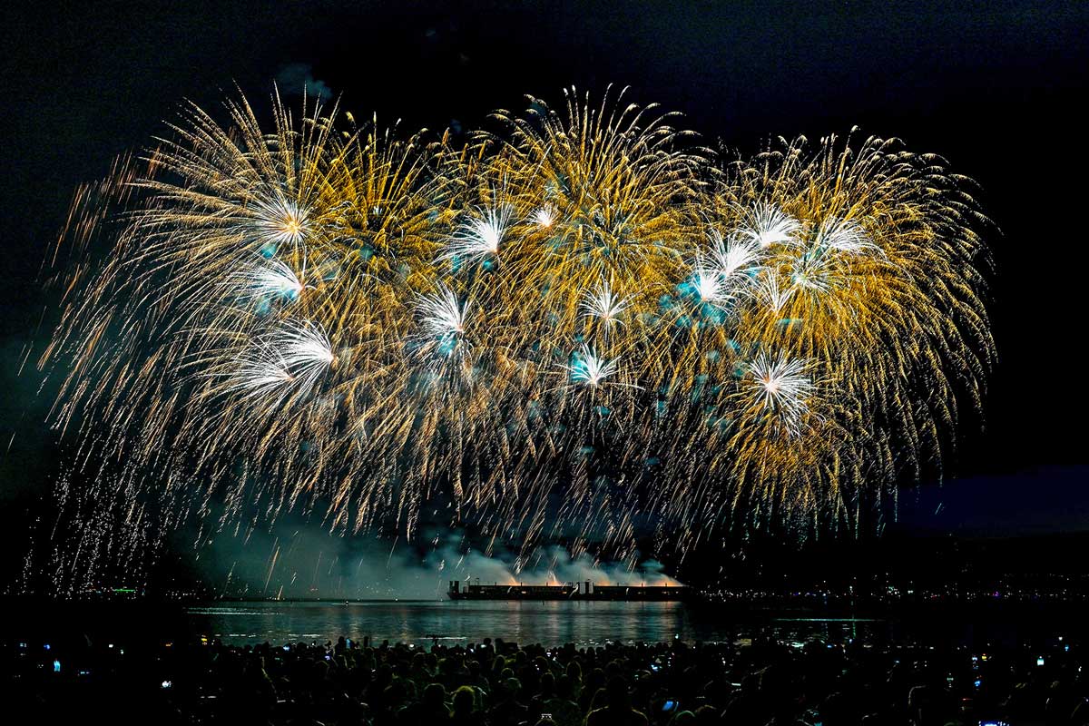 Australia in Honda Celebration of Light 2023; July 22, 2023, English Bay, Vancouver. Photo by Koichi Saito