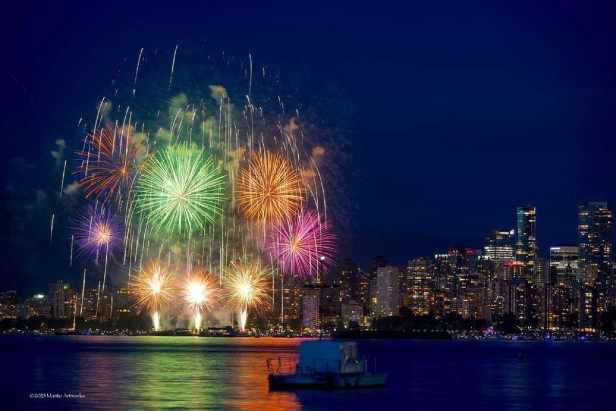 2023 Celebration of Light, Australia. Photo by Manto Artworks