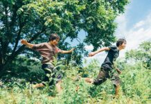 「世界を走り続ける監督」VIFF上映『怪物』是枝裕和監督、日加トゥデイ単独インタビュー 映像がきれいな子どもたちのシーン。映画「怪物(Monster)」より。Courtesy of VIFF