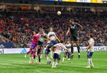 ホワイトキャップス、1カ月ぶりのホームは引き分け ホワイトキャップス対DCユナイテッド。2023年9月30日、BCプレース。Photo by Koichi Saito