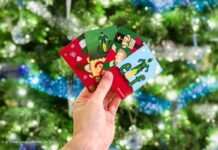 トランスリンクがクリスマス映画「エルフ」記念コンパスカード発売 「エルフ」デザインコンパスカードは4種類。Photo by TransLink