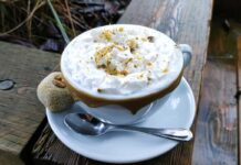 寒いバンクーバーの街を温める「ホットチョコレートフェスティバル」開催中 Mercato di Luigiのフェスティバル期間限定特別メニュー「CIOCCOLATA CALDA AL PISTACCHIO」。Photo by古川紋/Japan Canada Today