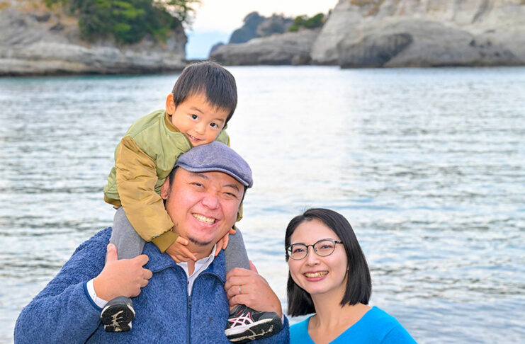 「バンクーバーではマイノリティ留学生、高井洋季さんの成長と新たな挑戦」カナダの魅力を語る~シリーズ第2回 高井洋季さん家族。写真提供:高井洋季さん