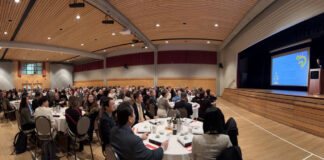 2024年 第24回日系コミュニティー合同新年会 約250人が一堂を介した合同新年会 (Photo by Wendy Matsubuchi)