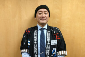 主催者の渡辺雅之さん。2024年2月17日、日系文化センター・博物館。Photo by 古川紋/Japan Canada Today