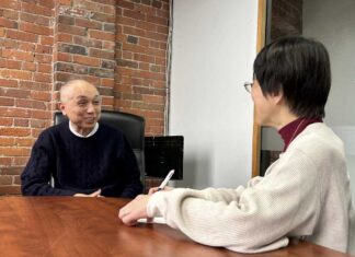 大いにブラックシープであれ『ブラックシープの羊飼い』を出版:著者サミー高橋さんに聞く 平野香利さんとのインタビュー。写真 吉川英治さん