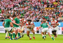 ラグビー男子日本代表バンクーバーでカナダ代表と対戦、チケット今日から販売開始 2019年W杯ラグビー男子日本大会。日本対アイルランド。2019年9月28日、静岡。Photo by Koichi Saito