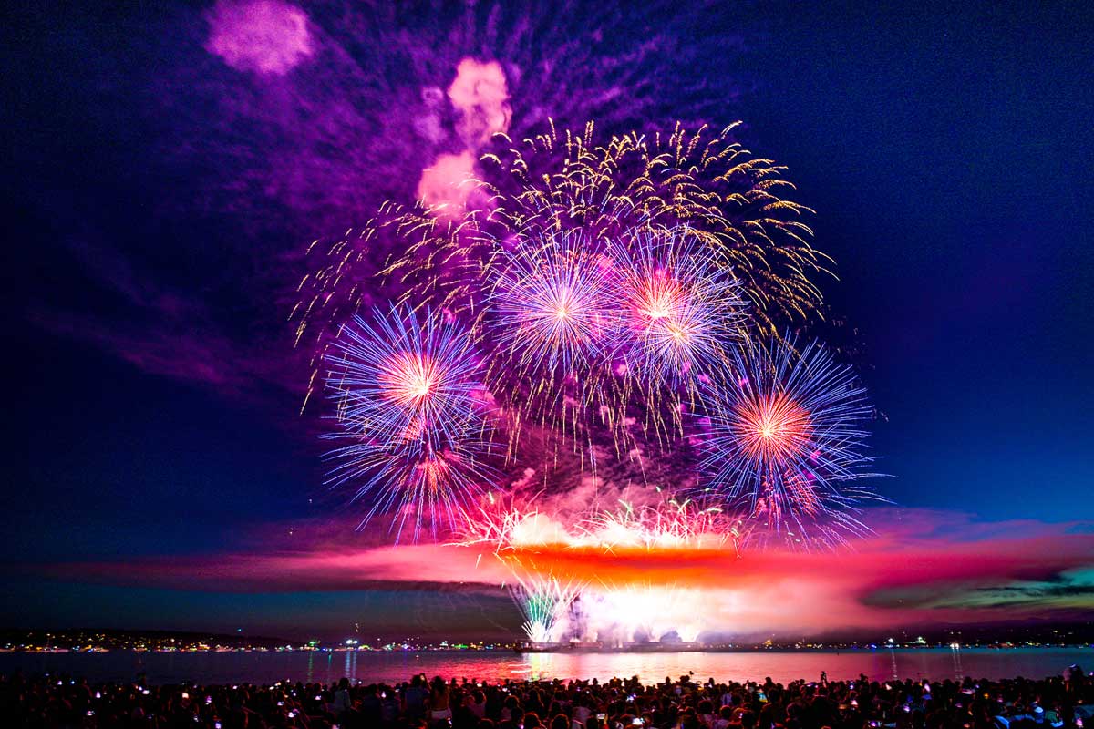 Honda Celebration of Light 2024 ポルトガル。2024年7月20日、バンクーバー市。Photo by Koichi Saito