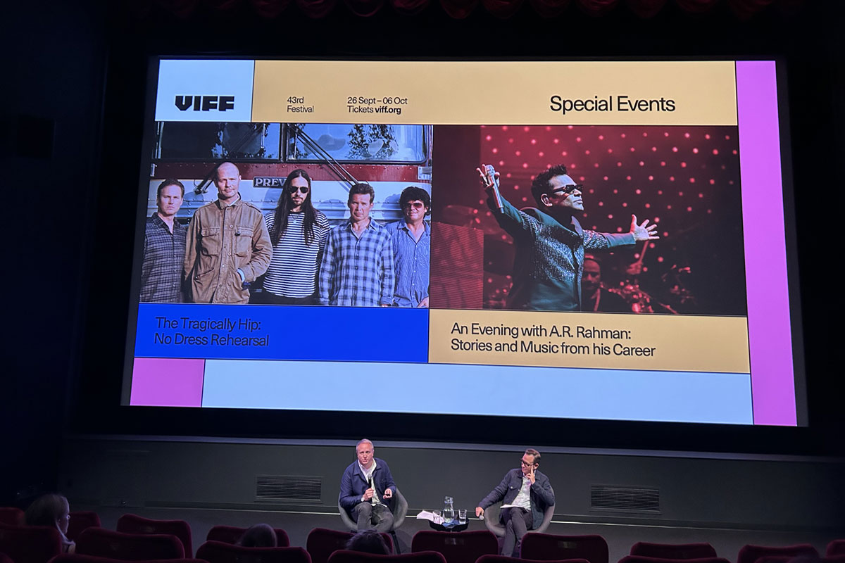 VIFF2024のプログラム発表と改装オープンお披露目会を兼ねたプレスコンファレンスの様子。2024年8月28日、バンクーバー市。Photo by Jenna Park/Japan Canada Today