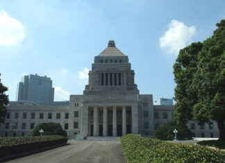 第50回衆議院議員総選挙在外公館での投票が10月16日から開始 国会議事堂。File photo by Japan Canada Today