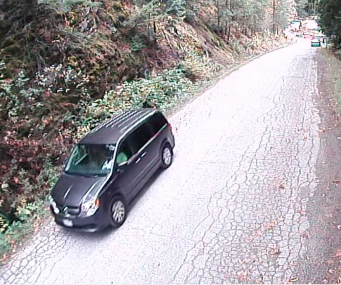ホワイトハウスさんが運転していた車。Photo from Langley RCMP website