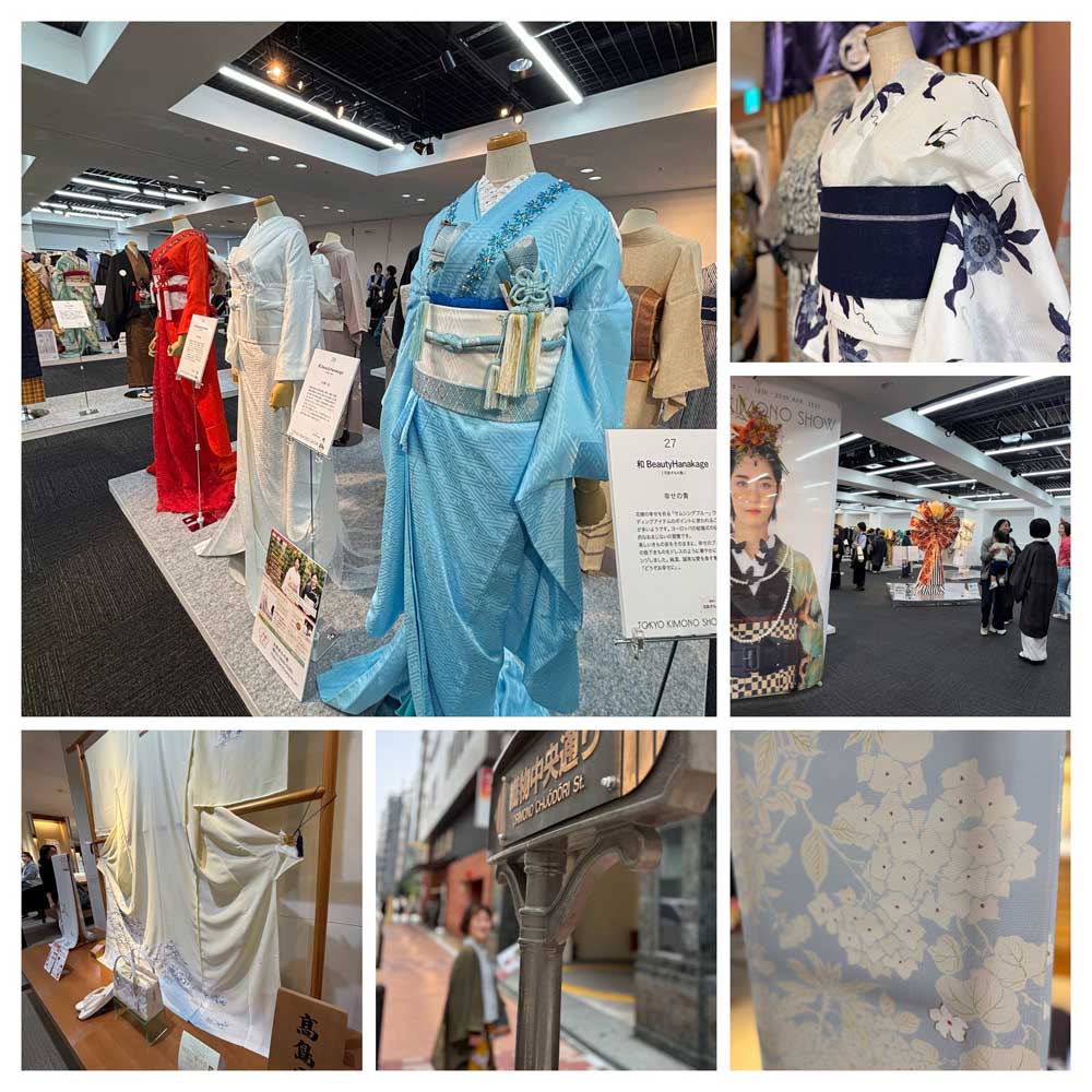 「東京着物ショー 人形町にて」コナともこ