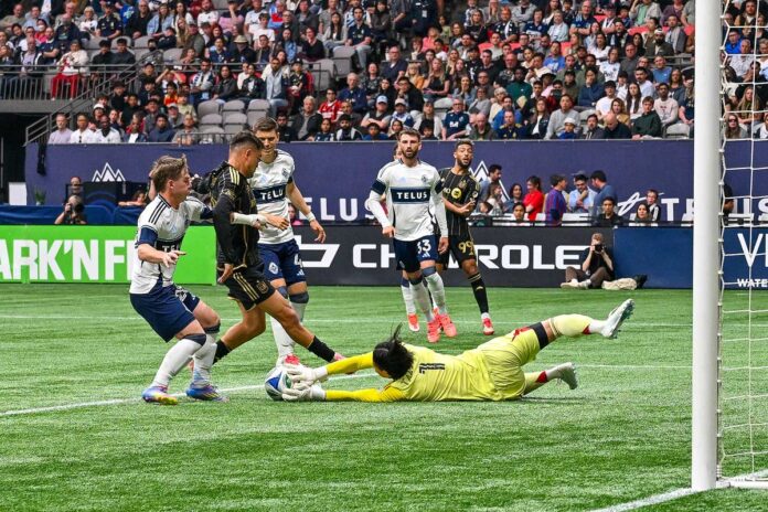 LAFC戦。2025年5月11日、BCプレース。Photo by Koichi Saito/Japan Canada Today
