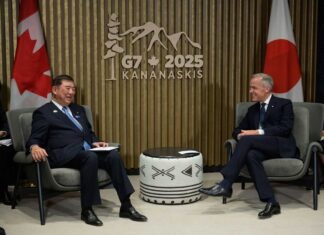 カーニー首相、G7で石破首相と会談「今後も緊密な連絡を保っていく方針」を確認 カーニー首相Xより。