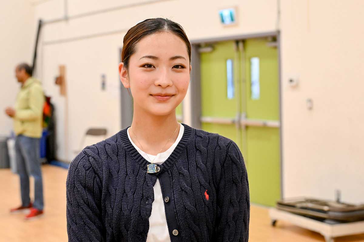 「行動を起こしたいと思えた」と語った秦ひなこさん。2025年7月5日、バンクーバー市。Photo by Koichi Saito
