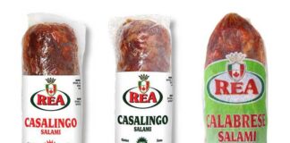 カナダ食品検査庁がサラミのリコールにBC州とサスカチュワン州を追加 リコール対象製品の一部。カナダ食品検査庁(CFIA)ウェブサイトより。
