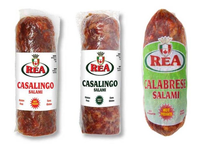リコール対象製品の一部。カナダ食品検査庁（CFIA）ウェブサイトより。
