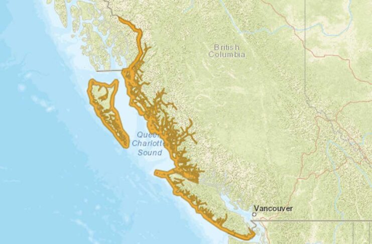 カムチャツカ半島沖地震によるブリティッシュ・コロンビア州津波注意報、今朝解除へ Emergency Info BC Xより。