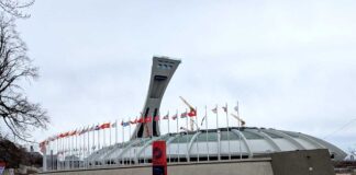 モントリオールとその近郊のイベント情報2026年5月 オリンピックスタジアム。2025年4月5日、モントリオール市。撮影 日加トゥデイ