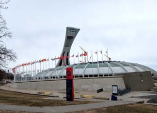 モントリオールとその近郊のイベント情報2026年5月 オリンピックスタジアム。2025年4月5日、モントリオール市。撮影 日加トゥデイ