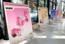 第44回バンクーバー国際映画祭「映画で見る世界中の文化」 VIFF今年のポスター。Photo by Jenna Park/Japan Canada Today