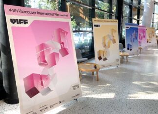 第44回バンクーバー国際映画祭「映画で見る世界中の文化」 VIFF今年のポスター。Photo by Jenna Park/Japan Canada Today