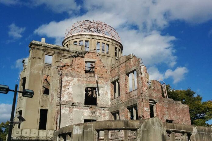 原爆ドーム。広島市。撮影　日加トゥデイ