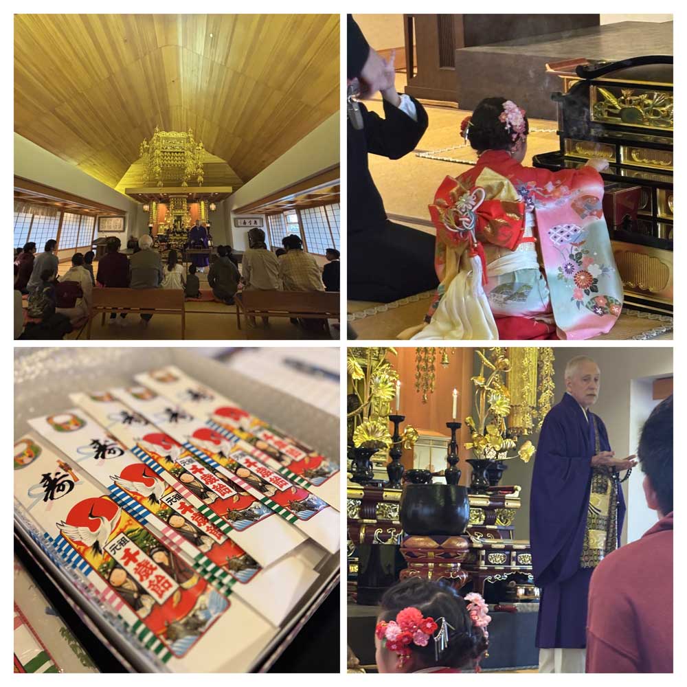 5周年を迎えた「和の学校@東漸寺』七五三祝い コナともこ